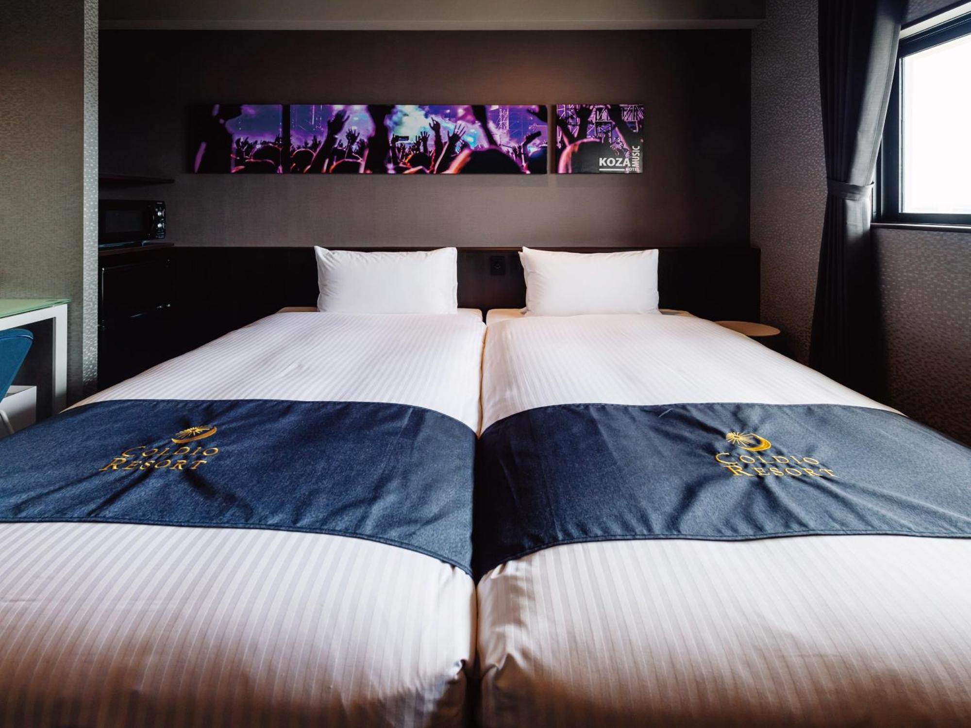 Music Hotel Koza By Coldio Premium Okinawa Bagian luar foto