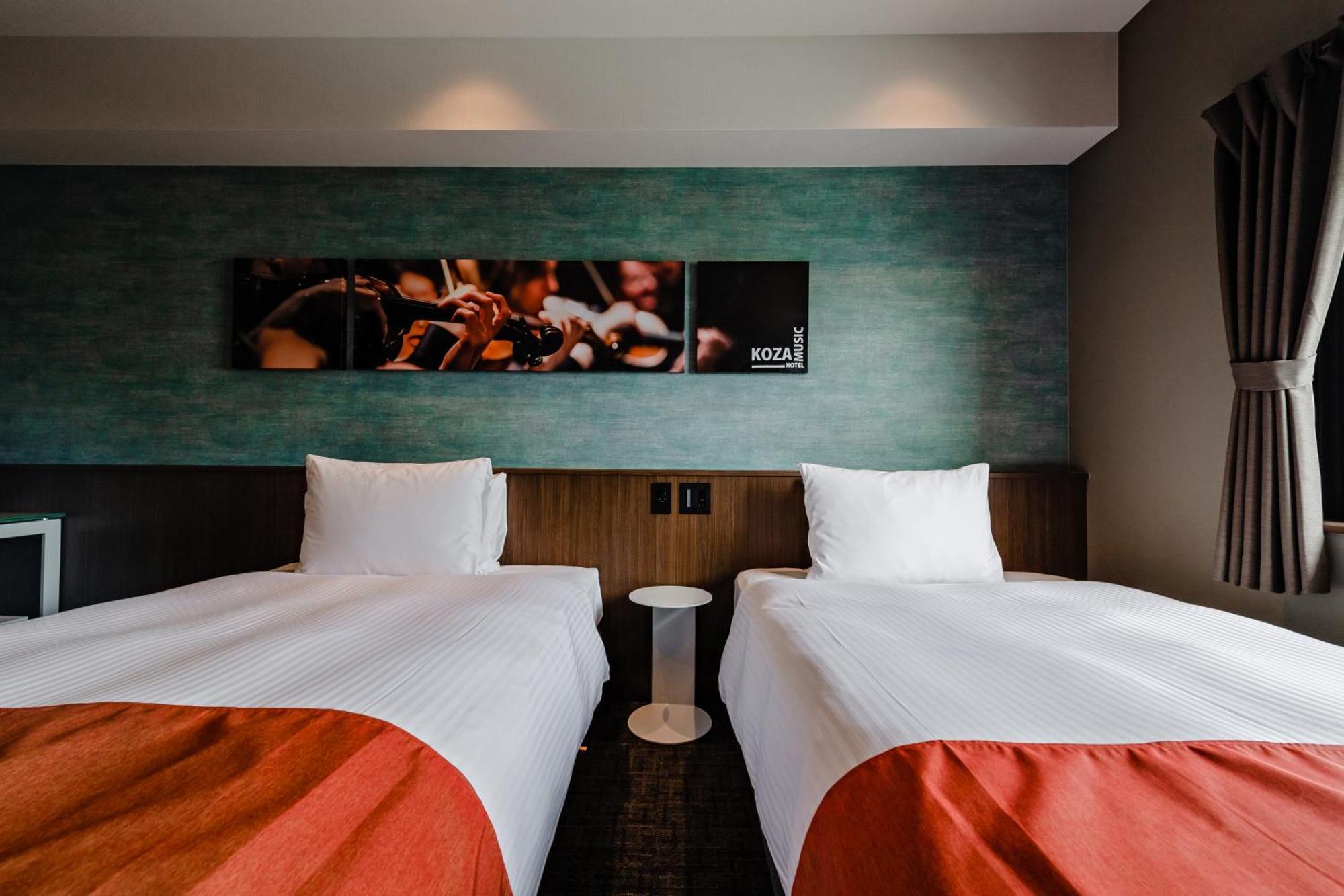 Music Hotel Koza By Coldio Premium Okinawa Bagian luar foto